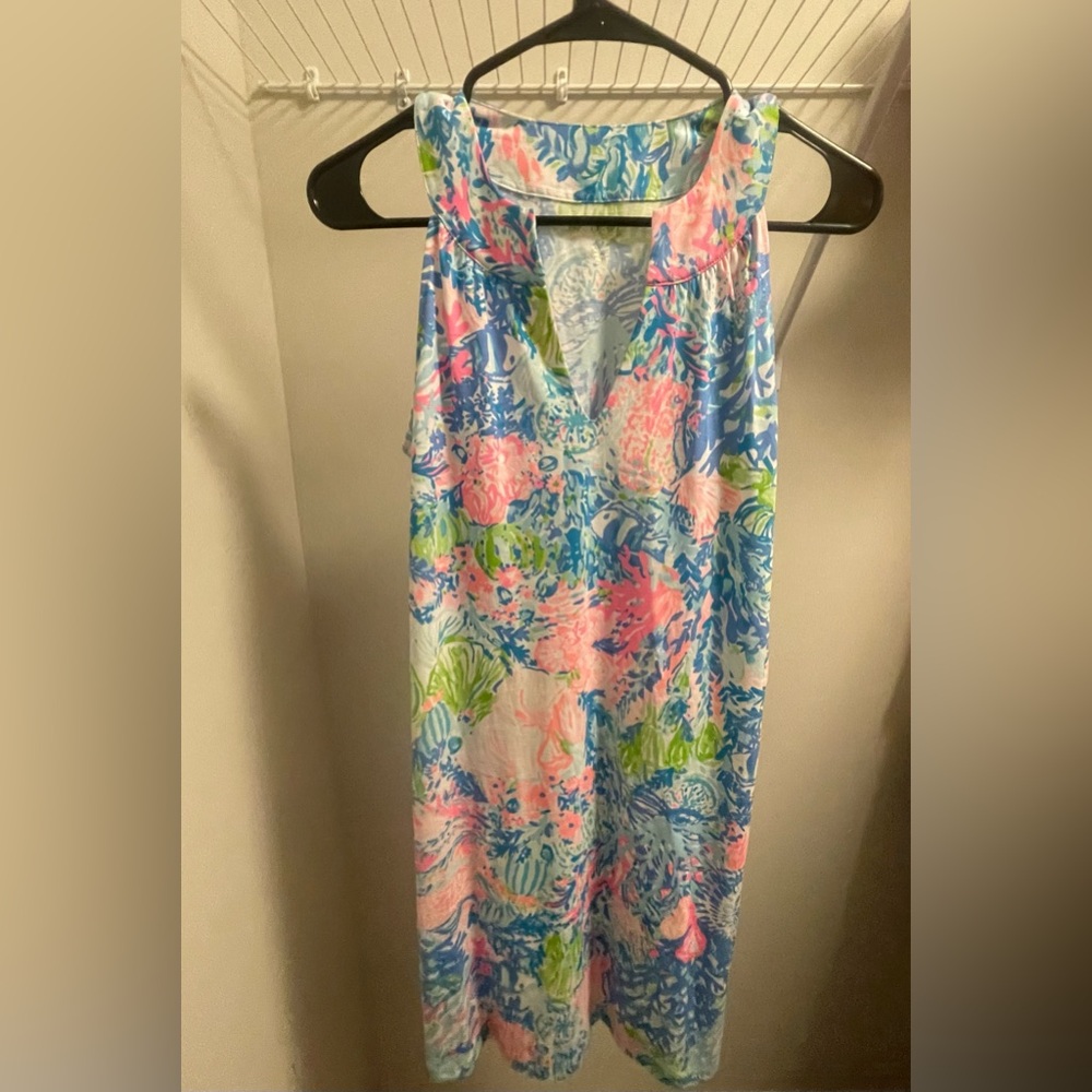 Lilly Pulitzer Halter Floral Dress